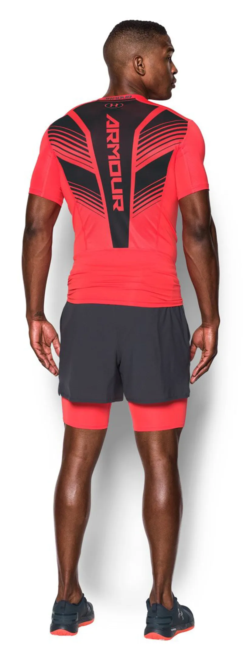 Under Armour Training HeatGear SuperVent Compression 2.0 T-Shirt Red L-4